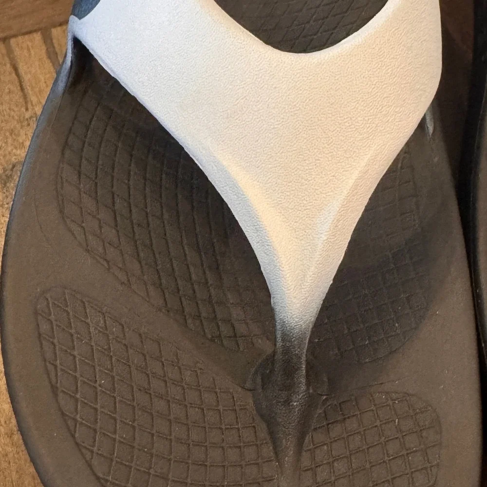 OOFOS OOriginal Sport Sandal Black Graphite Mens 16 Womens 18 EU 49 Recovery